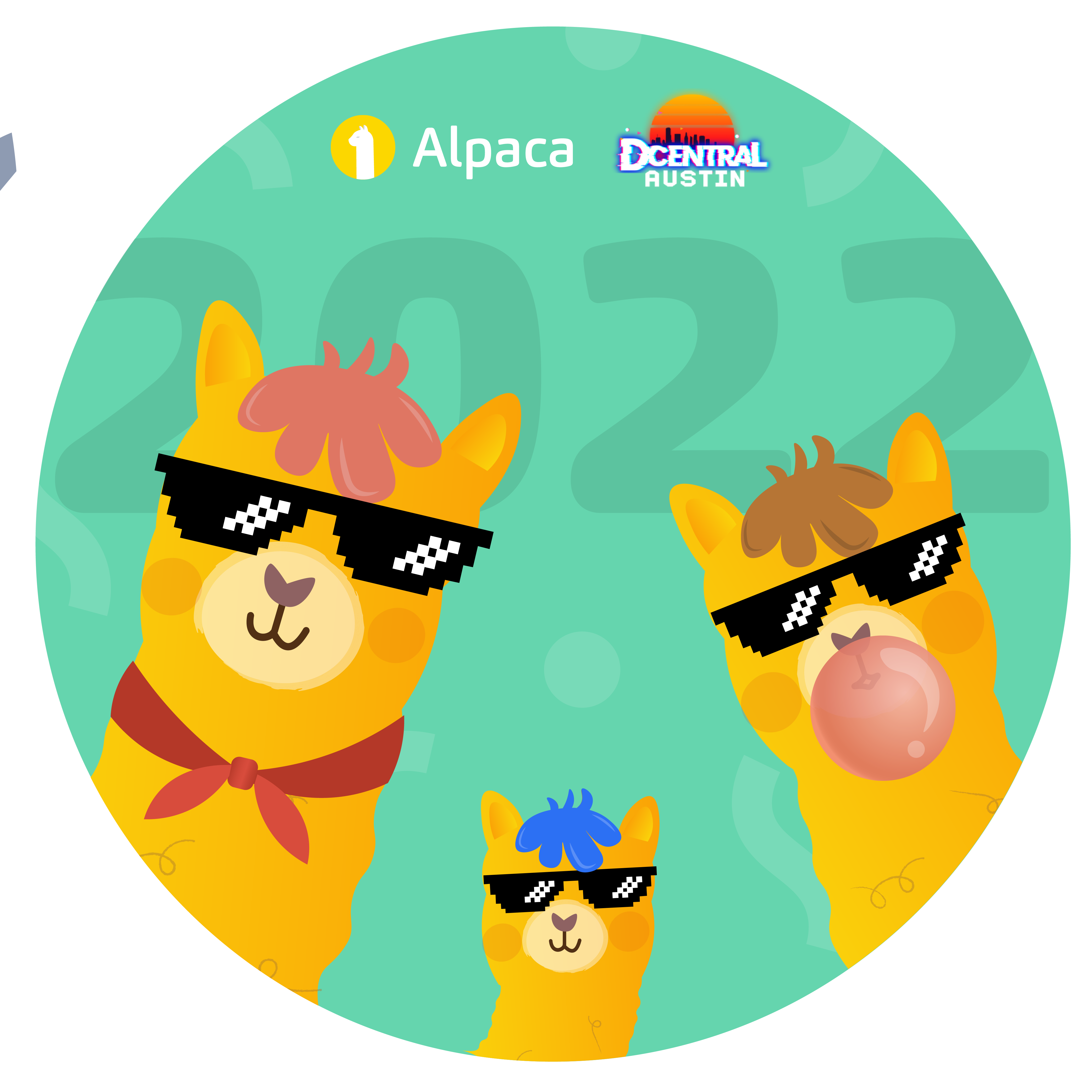 AlpacaWeb3 X Dcentral Austin 2022 POAP image