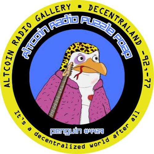 AltcoinRadio Penguin Fight Club Puzzle Poap POAP image
