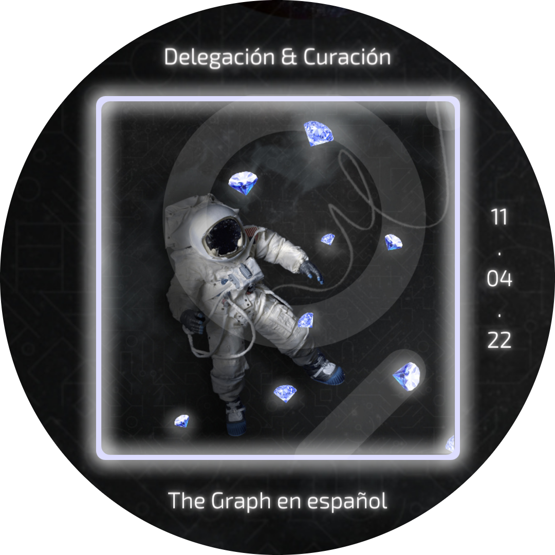 AMA Delegation & Curation The Graph POAP image