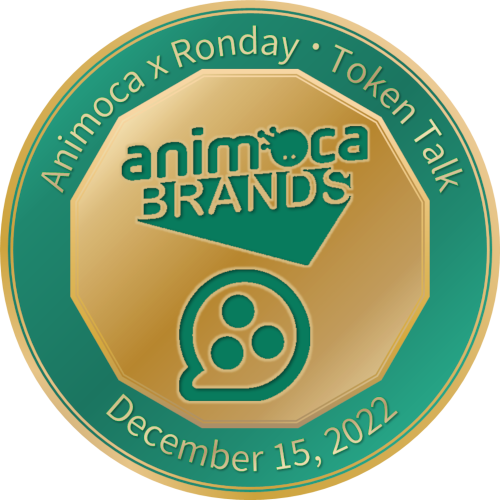 Animoca x Ronday • Token Talk POAP image