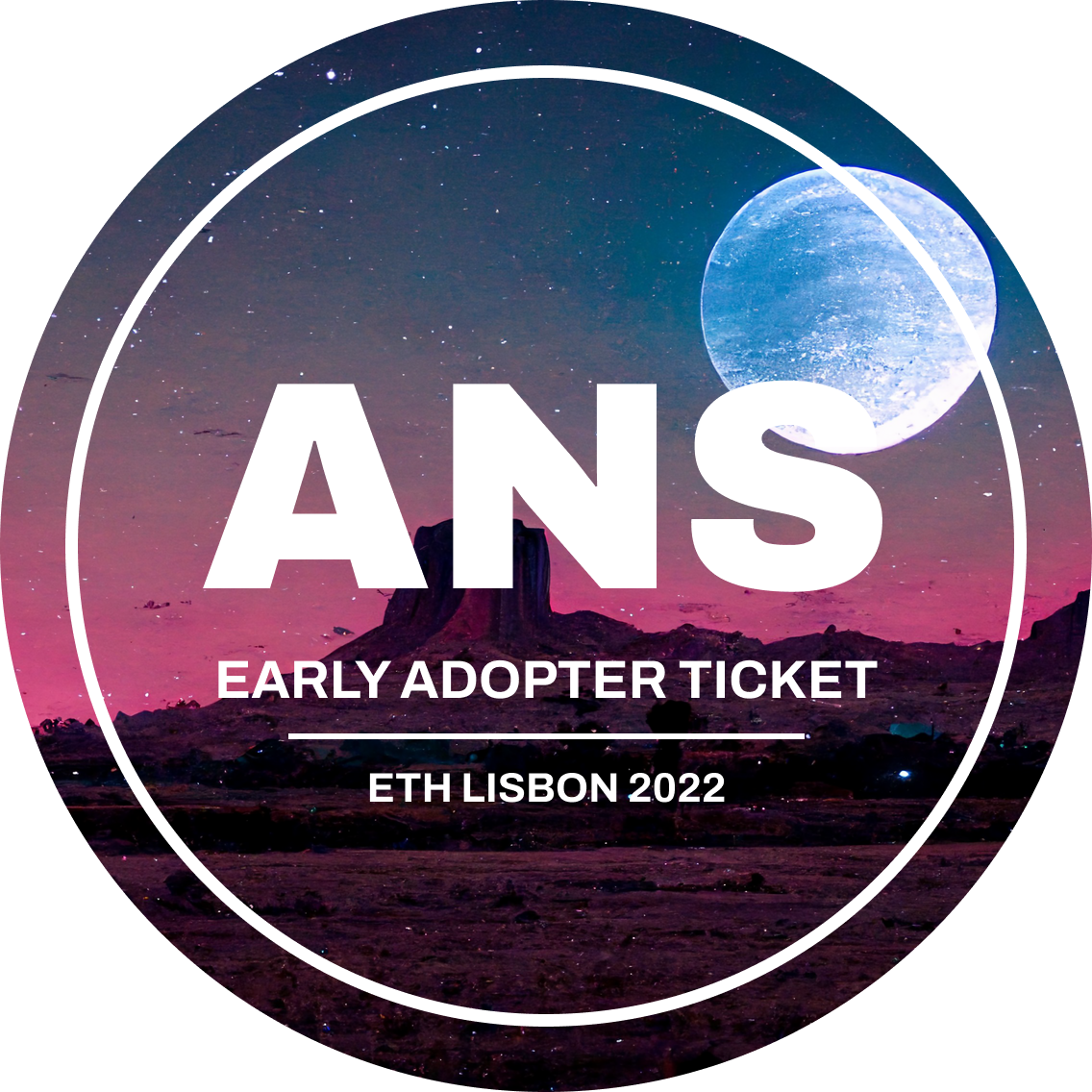 ANS Early Adopter: ETH Lisbon 2022 POAP image