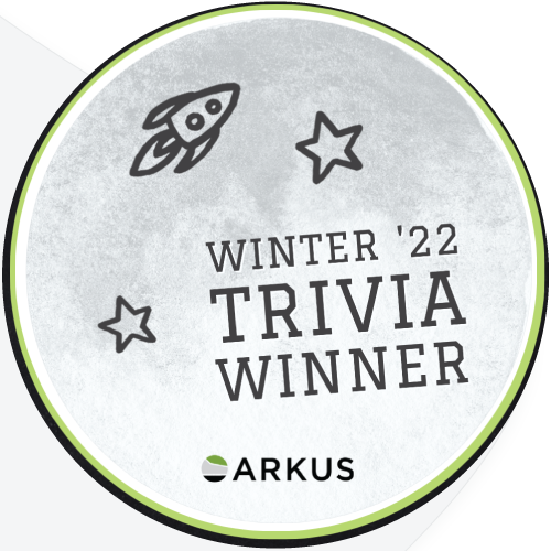 Arkus Trivia Night Winter 22 Champion POAP POAP image