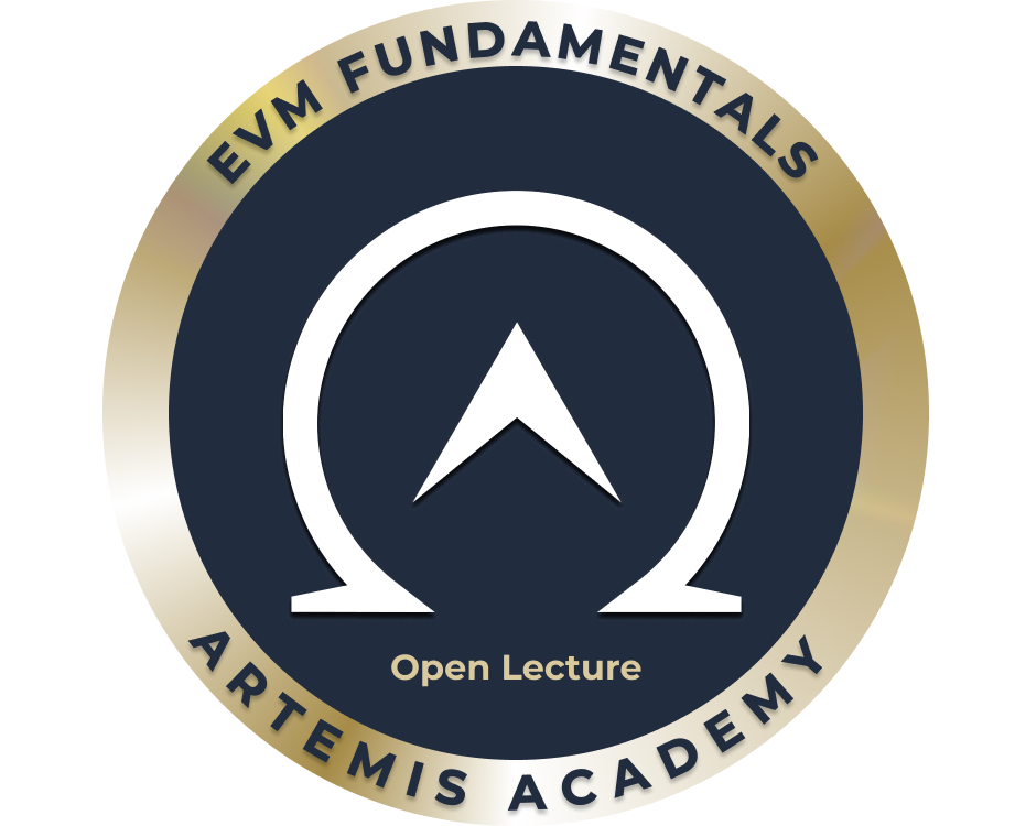Artemis Academy EVM Open Lecture Proof-of-Attendance POAP image