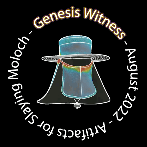 Artifacts for Slaying Moloch - Visor of the Infinite Game Genesis POAP image