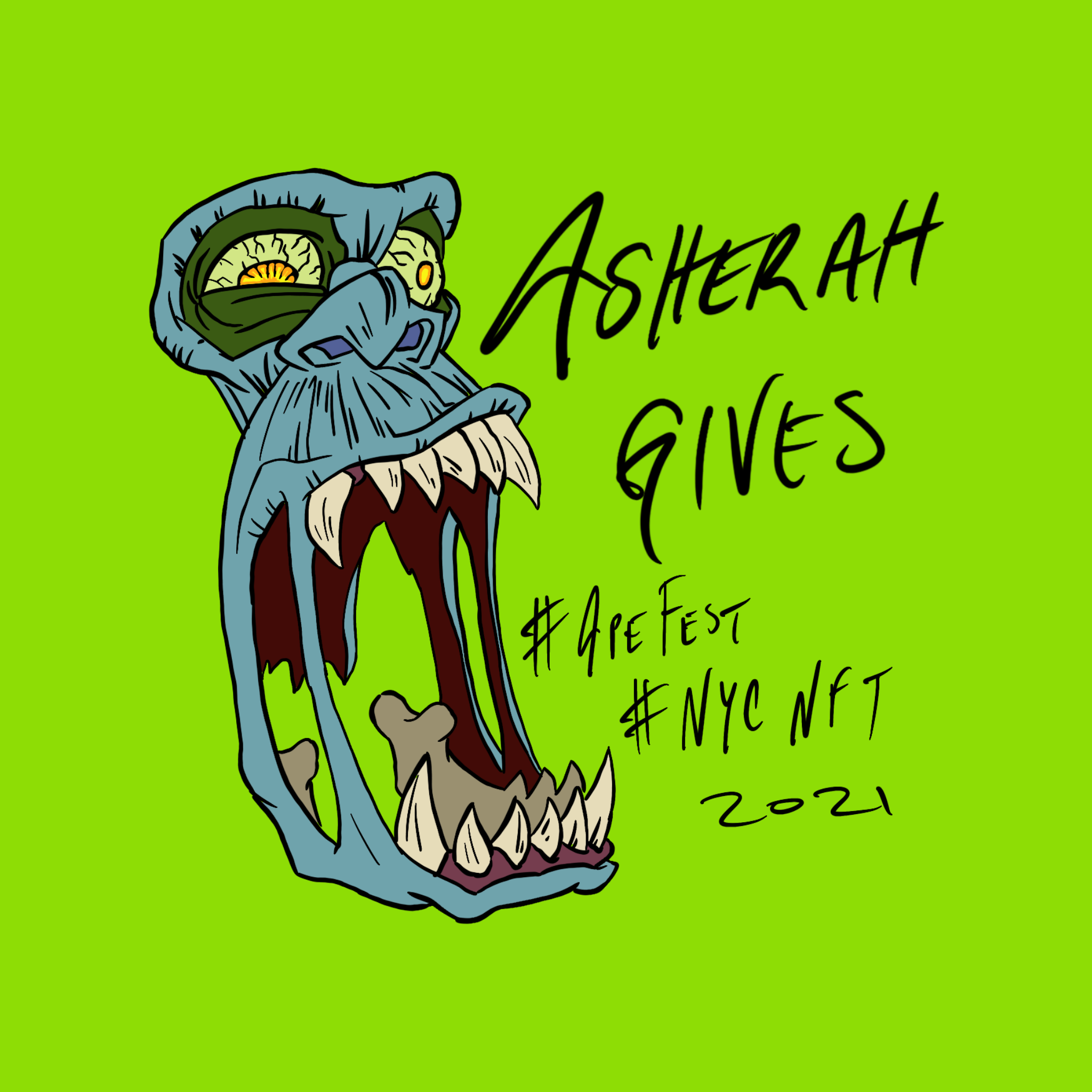 Asherah Gives #ApeFest POAP image