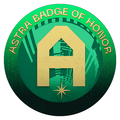 Astra Badge of honor  POAP image