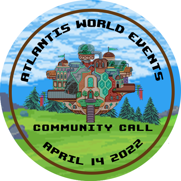 Atlantis World Community Call April 14th POAP image