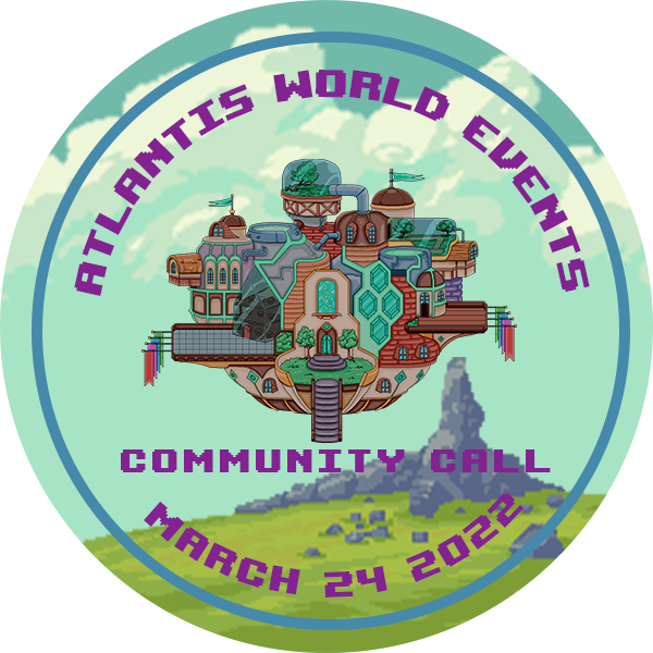 Atlantis World Community Call March 24 POAP image