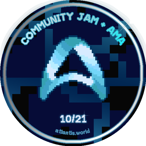 Atlantis World Community Jam + AMA POAP image