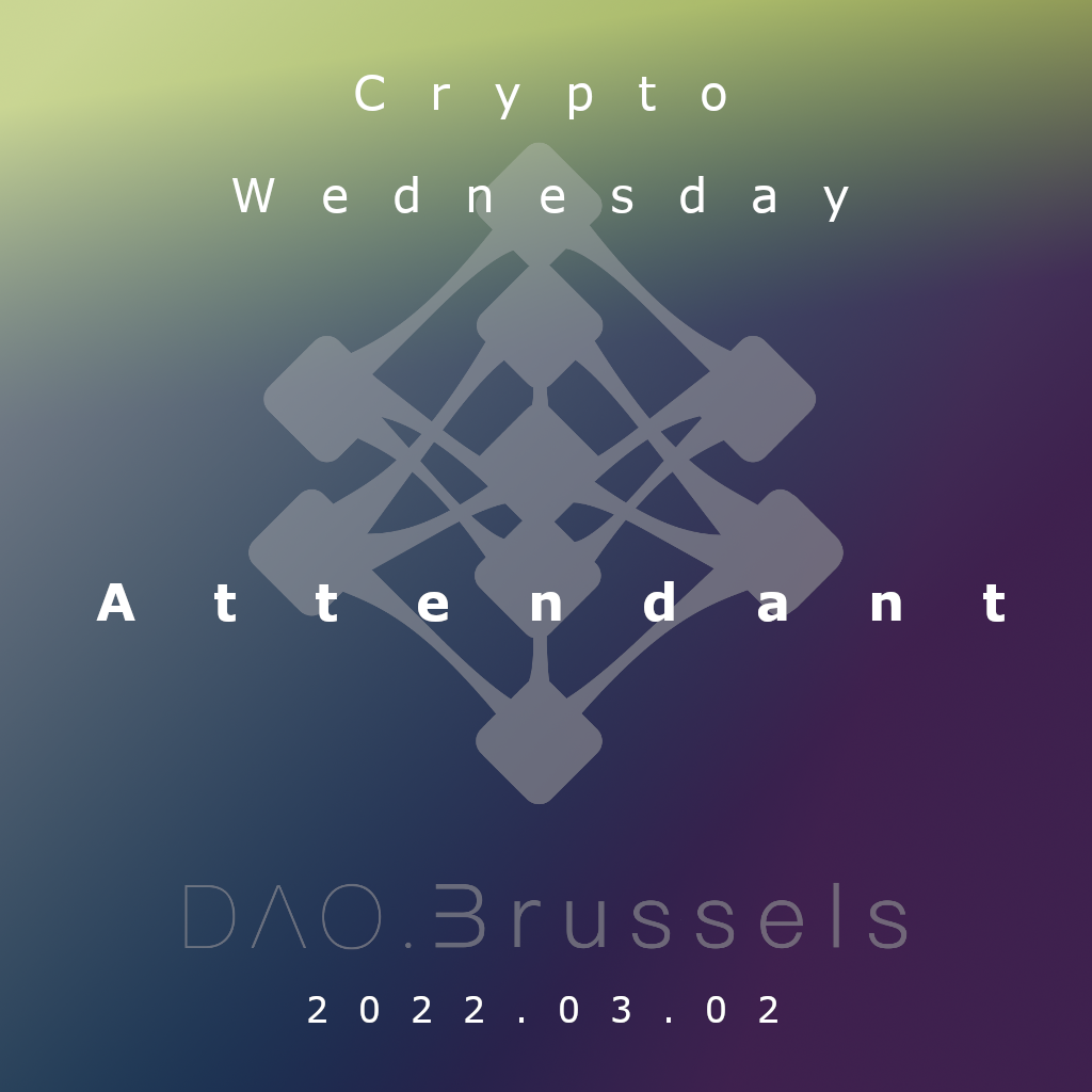 Attendant Crypto Wednesday 2022-03-02 POAP image