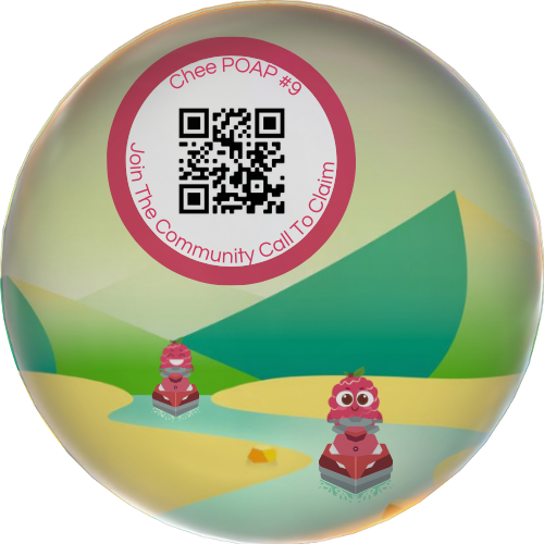 Attending in the Weekly  community call POAP image