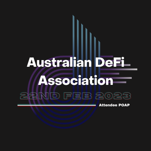 Aus DeFi Association - Sydney Meetup - 22 Feb 2023 POAP image