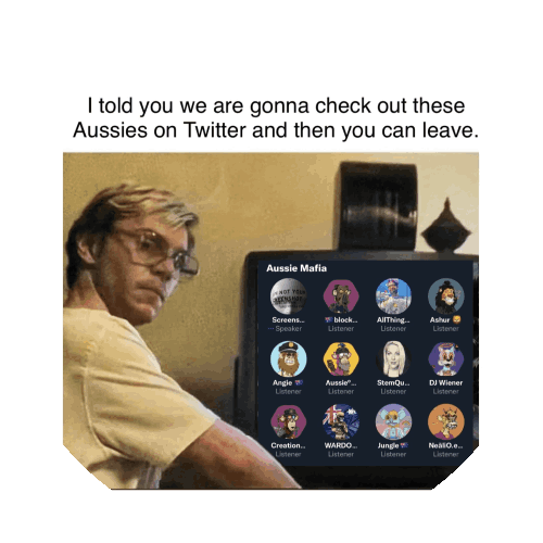 Aussie Mafia Twitter Space Giveaway! POAP image