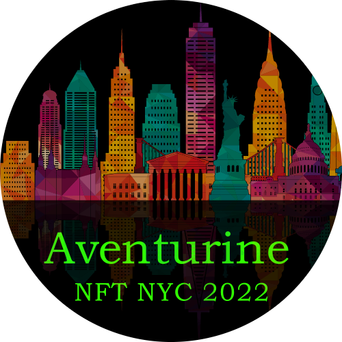 Aventurine NFT NYC 2022 POAP image