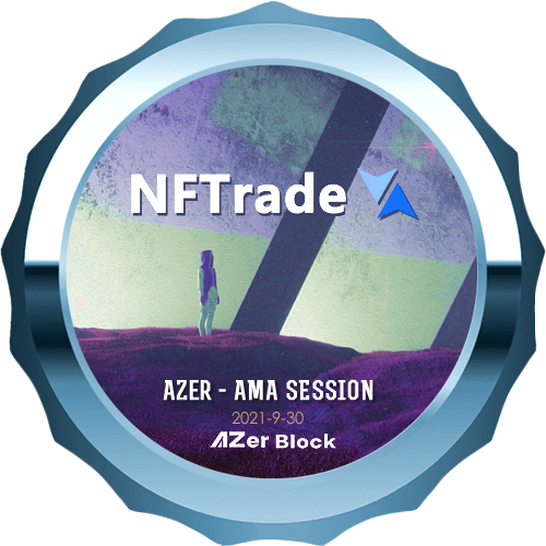 Azerblock AMA Session ：NFTrade (NFTD) POAP image