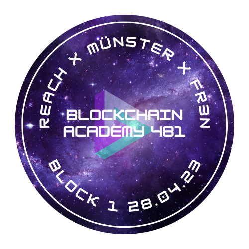 Blockchain Academy 481 - Block 1 POAP image