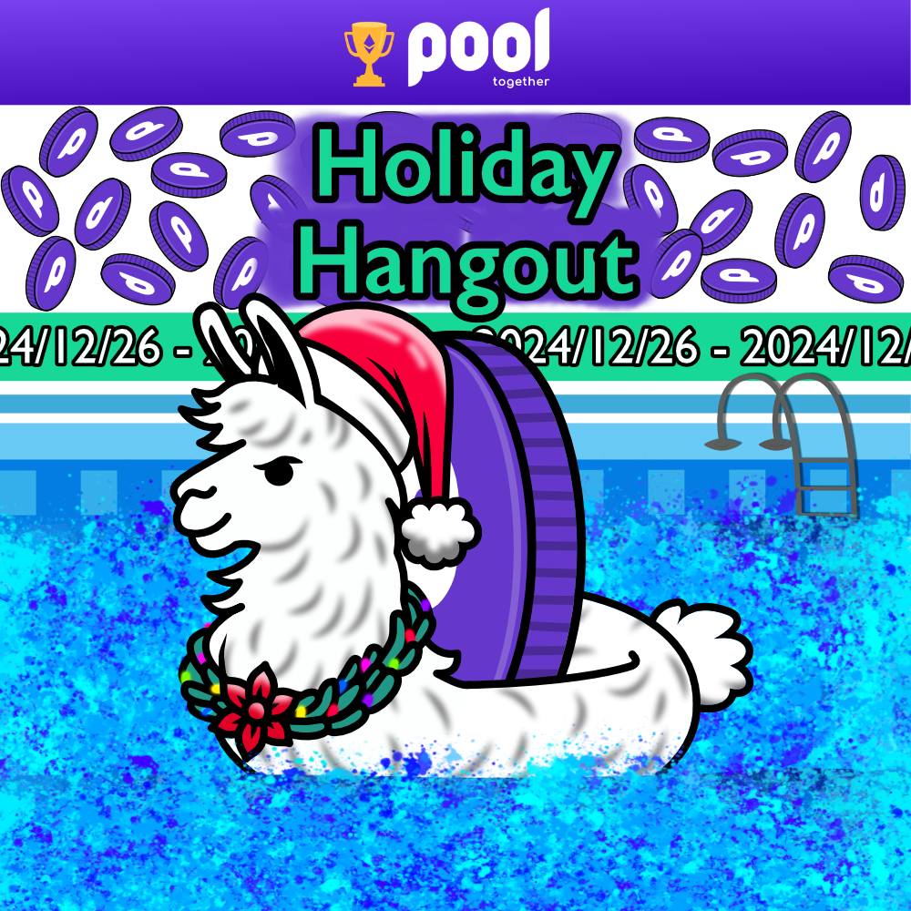 PoolTogether Holiday Hangout POAP image
