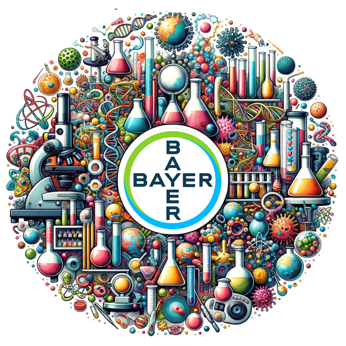 I met Lena during her internship at Bayer AG 2024 POAP image