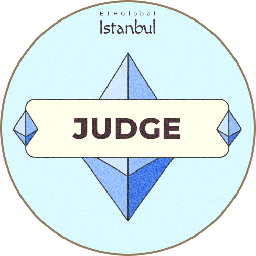 ETHGlobal Istanbul Judge POAP image