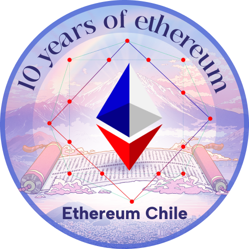 10 years of ethereum - Chile POAP image