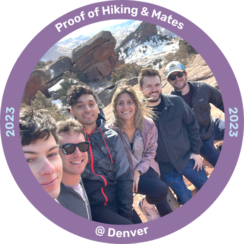 Proof Of Hiking & Mates @ Red Rocks  POAP image