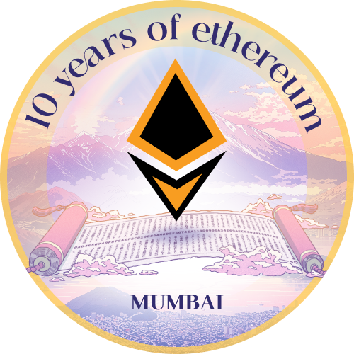 10 Years of Ethereum - Mumbai POAP image