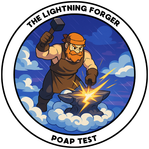 [TEST] The Lightning Forger POAP image