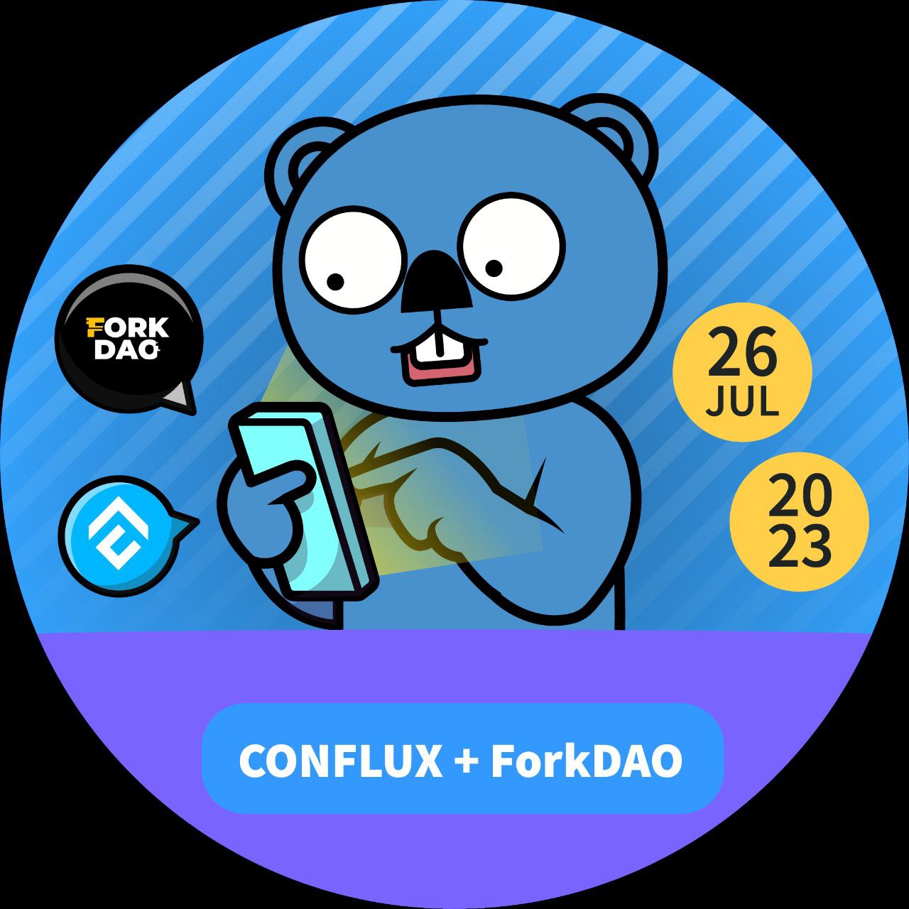AMA con la comunidad de ForkDAO en Conflux en Español POAP image