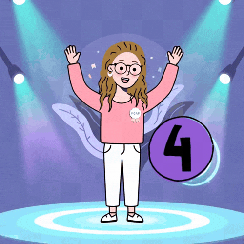 Christi's 4 Year POAP-a-Versary drop image