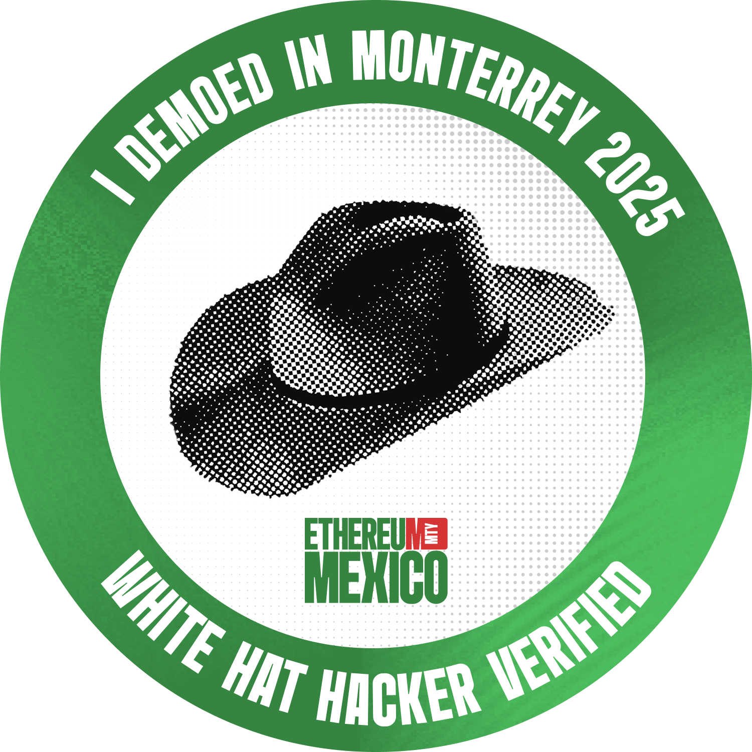 I demoed @ Ethereum Mexico 2025 Hackathon POAP image