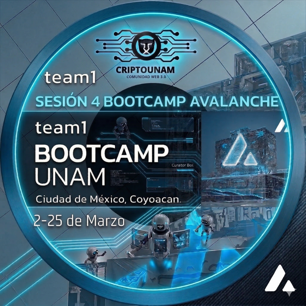 Sesión 4 - Bootcamp Avalanche POAP image