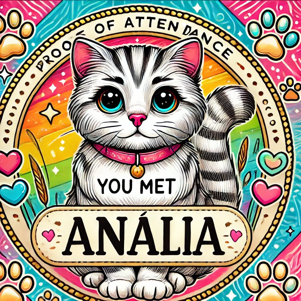 You Met Anália at EthCC 7 POAP image