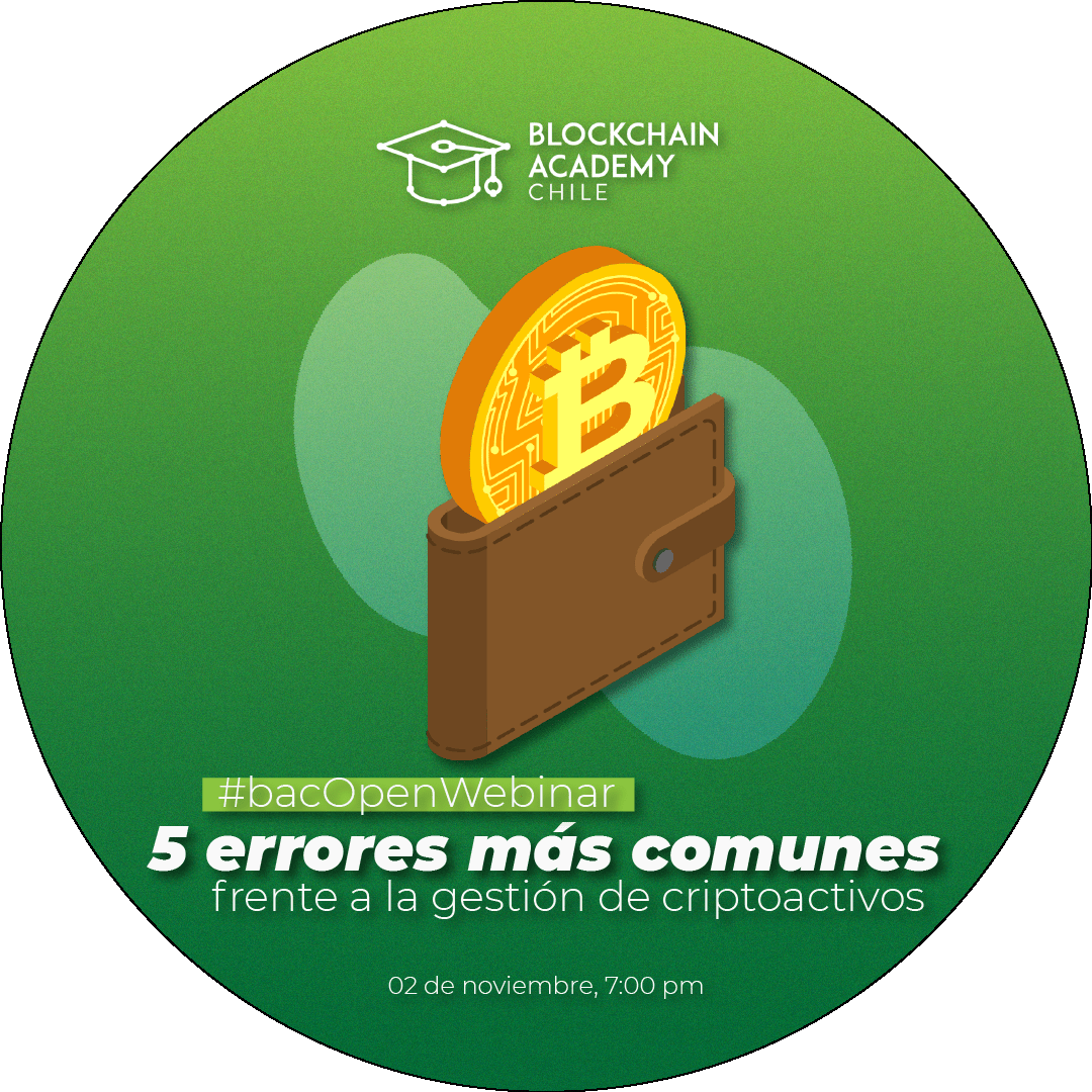 #bacOpenWebinar:5 errores más comunes frente a la gestión de criptoactivos. POAP image
