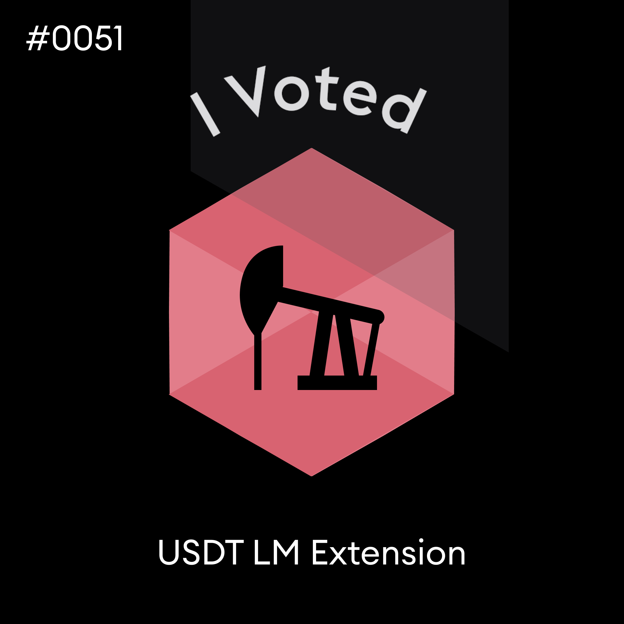 Bancor Snapshot Proposal #0051 - Extension of Liquidity Mining Rewards on the USDT pool ahead of Bancor 3 POAP image