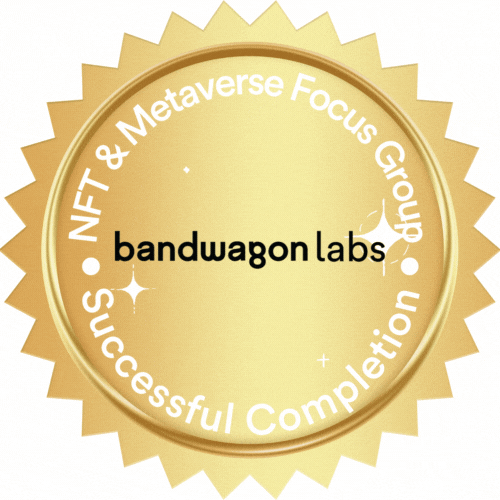 Bandwagon Labs NFT & Metaverse Focus Group POAP image