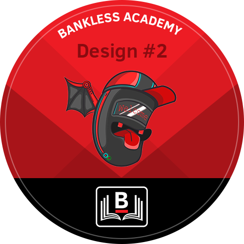 Bankless Academy - Design #2 POAP image