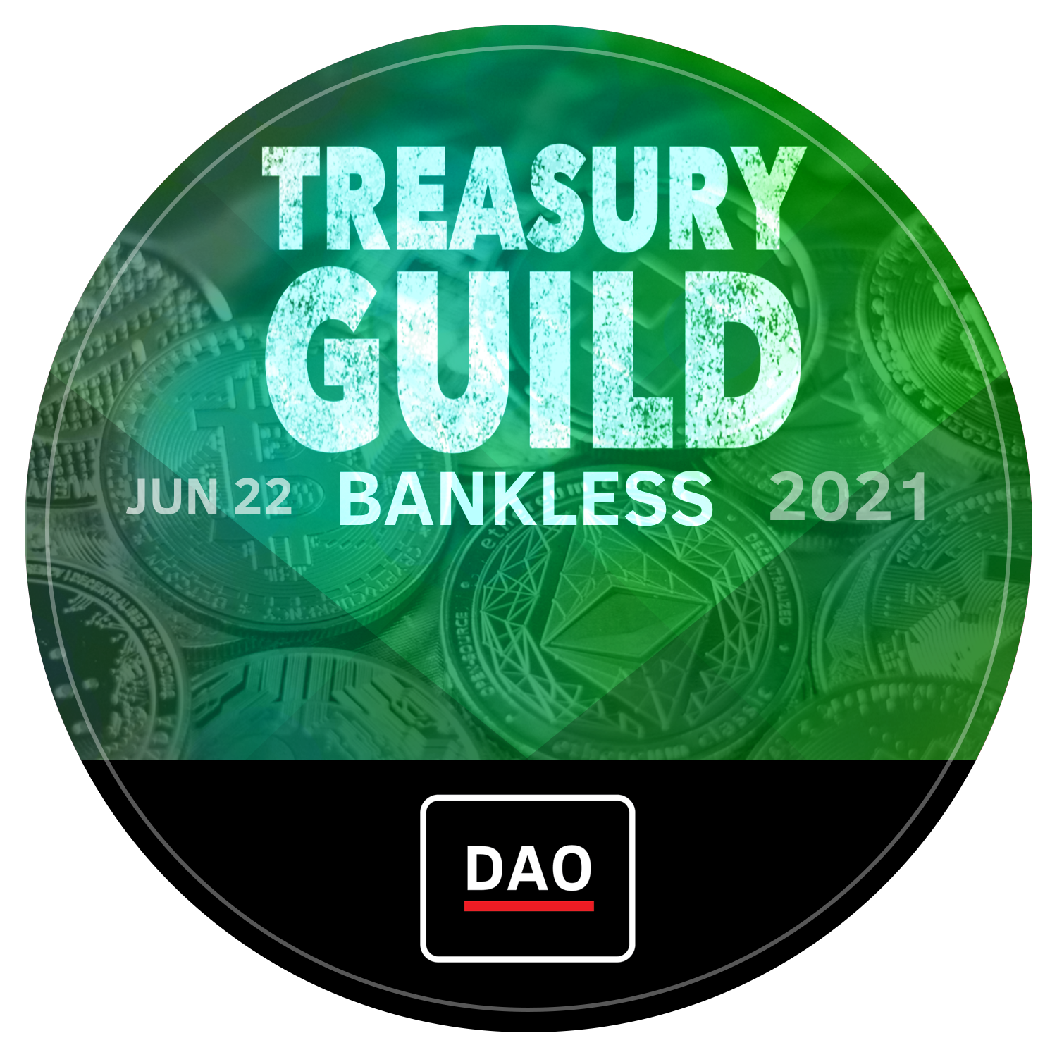 Bankless Treasury Guild Meeting   22 Jun 2021 POAP image