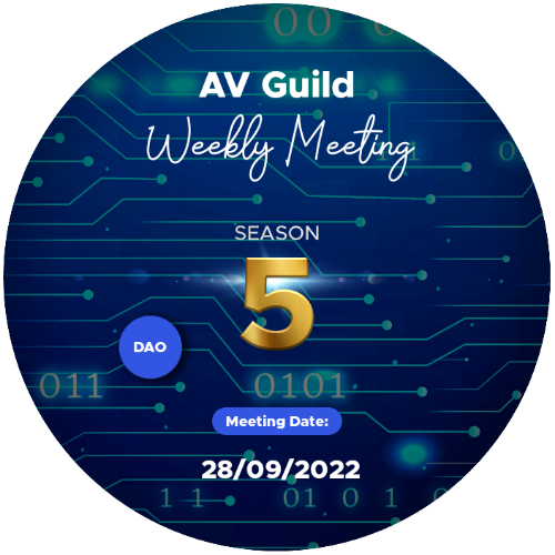 BanklessDAO AV Guild - Weekly call S5 - 28 / 09 / 2022 POAP image