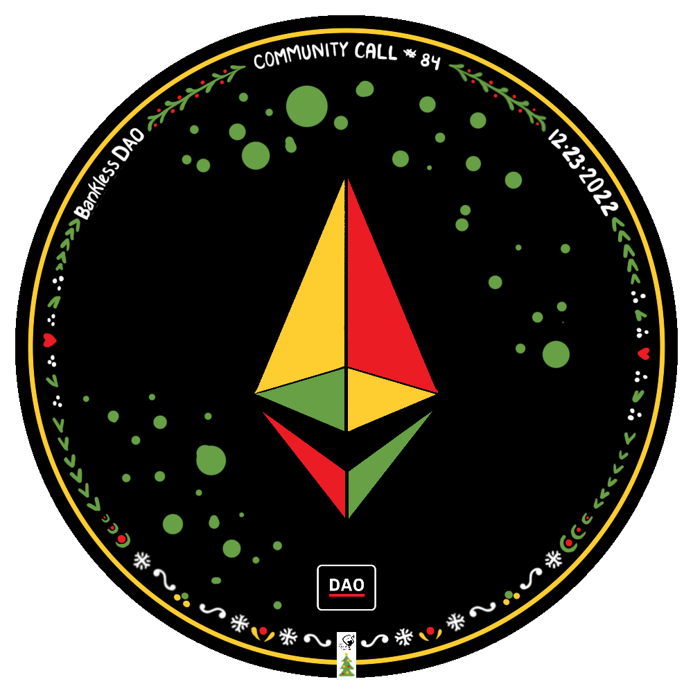 BanklessDAO Community Call #84 PREMIUM POAP image