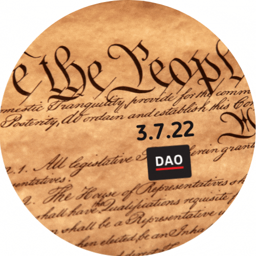 BanklessDAO Dev Guild Weekly 03.07.2022 POAP image