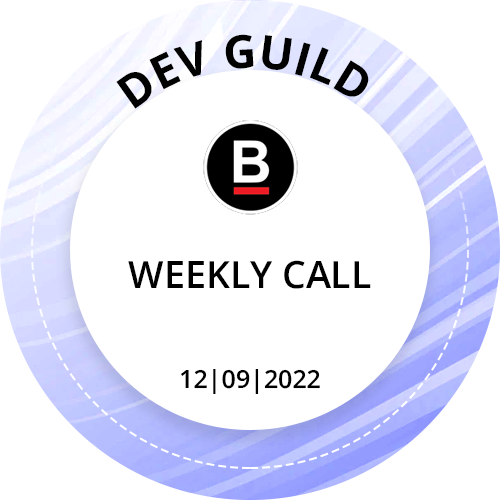 BanklessDAO Dev Guild Weekly Call 'Sept 12th, 2022' POAP image