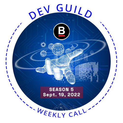 BanklessDAO Dev Guild Weekly Call 'Sept. 19th, 2022' POAP image