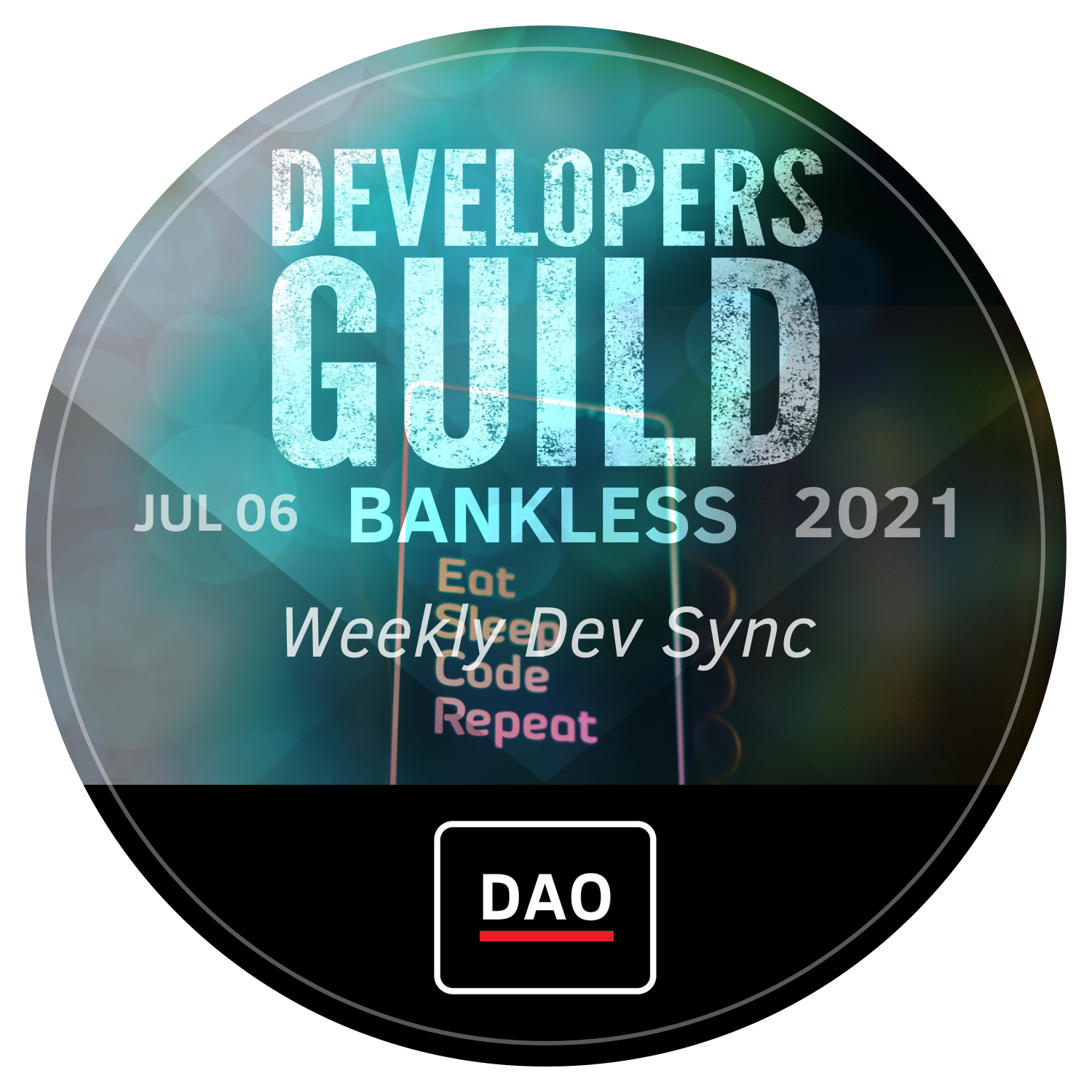 BanklessDAO Developers Guild Weekly Dev Sync 07.06.21 POAP image