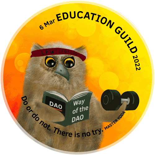BanklessDAO Edu Guild Weekly #41 - 6 Mar 2022 POAP image