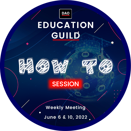 BanklessDAO Education Guild How To Coordinape Session POAP image