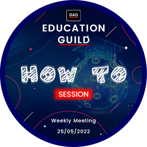 BanklessDAO Education Guild How To Sesh Session  POAP image