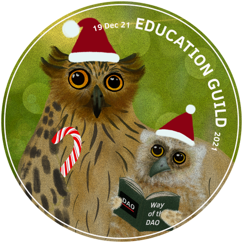 BanklessDAO Education Guild Weekly #30 - 19 December 2021 POAP image