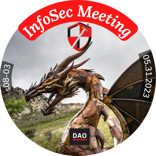 BanklessDAO Infosec Weekly Meeting 05.31.2023 - S08-03 POAP image
