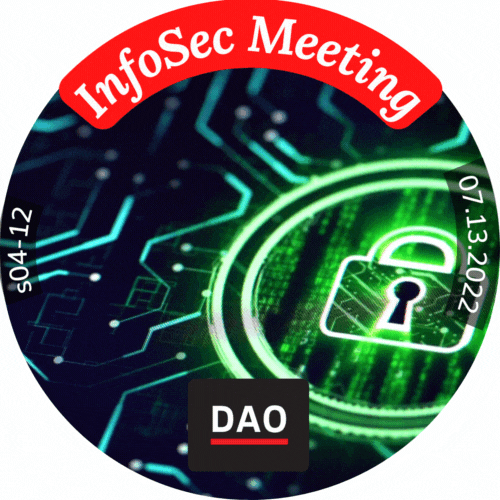 BanklessDAO Infosec Weekly Meeting 07.13.2022 - S04-12 POAP image