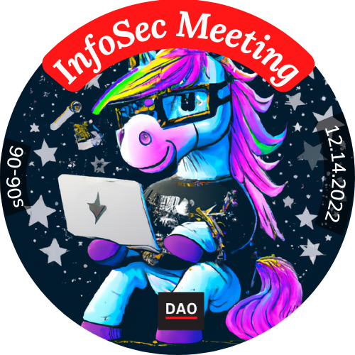 BanklessDAO Infosec Weekly Meeting 12.14.2022 - S06-06 POAP image